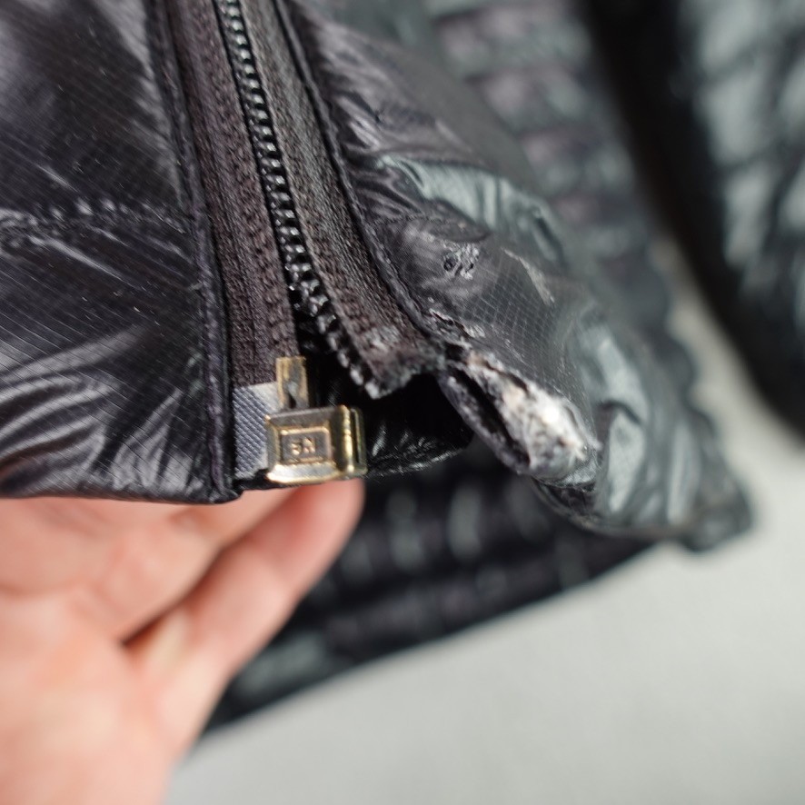 The North Face Summit Series 800 Down Puffer Jacket Mens Large Black AS IS thumbnail 7