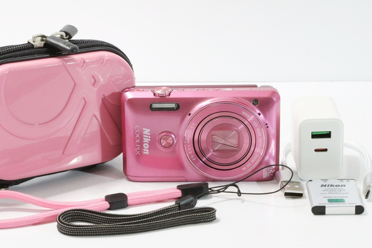 Nikon COOLPIX S6900 16.0MP Digital Camera - Pink for sale online