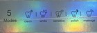 Electric Toothbrush Blue VibrateClean 5-Speed Inductive Charging IPX7 Xtra Heads — photo 4