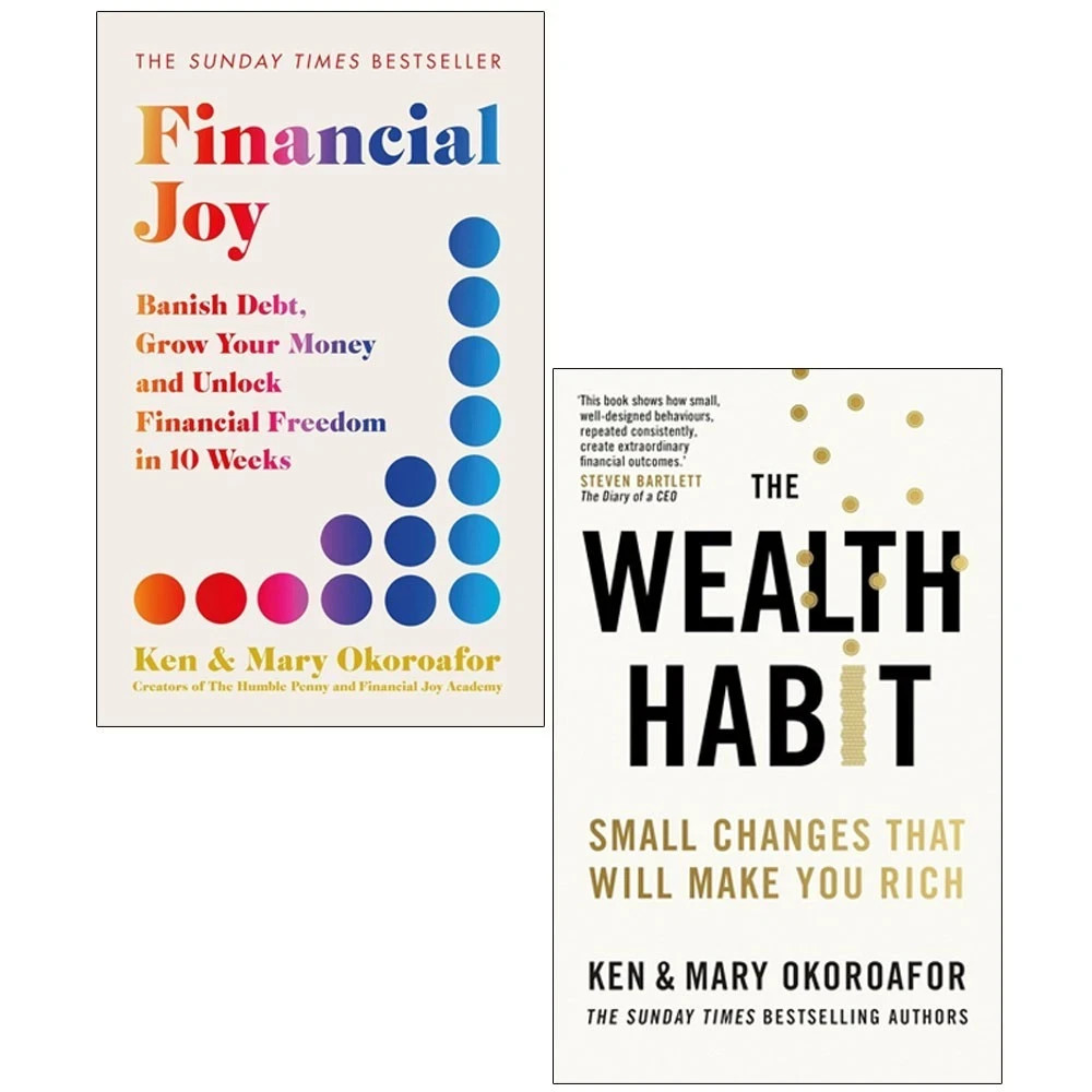 Financial Joy,The Wealth Habit 2 Books Collection Set by Ken,Mary Okoroafor