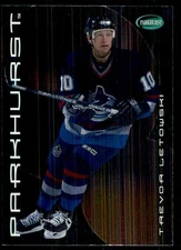 2001-02 PARKHURST TREVOR LETOWSKI #366