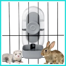 28oz Hanging Automatic Water Dispenser，Rabbit ,Bunny Guinea Pig Ferret Water ...