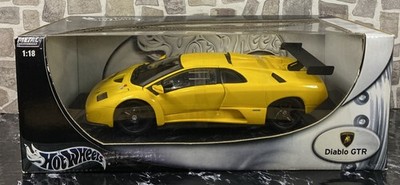 1/18 Lamborghini Diablo GTR Yellow Hot Wheels | eBay