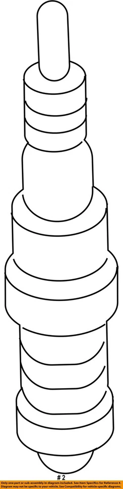 Sistema de encendido eléctrico Nissan OEM 22-25 Rogue - Bujía 224016RC1E Foto 2 de 2