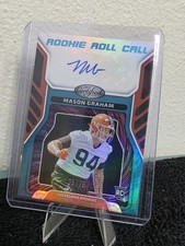 2025 Panini Certified - Rookie Roll Call Signatures Mason Graham Mirror Teal /75