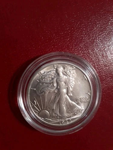 1942 Walking Liberty Silver Half Dollar Choie GEM BU *UNCIRCULATED* MS 216 JH