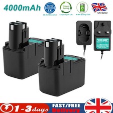 7.2V 4.0Ah Ni-MH Battery/Charger for Bosch GSR PSR 7.2VES-2 GBM7.2 GNS7.2V DDR50
