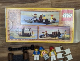LEGO 6257 Castaway's Raft Original Packaging Box Box RARE Box Original Packaging Pirates Pirates