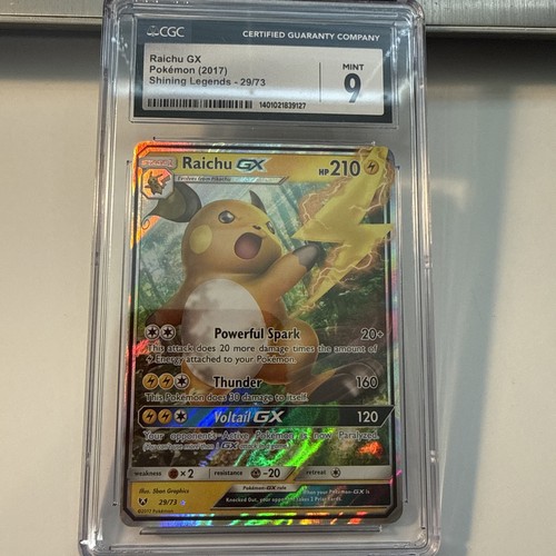 Raichu-GX graded CGC 9 for sale on eBay