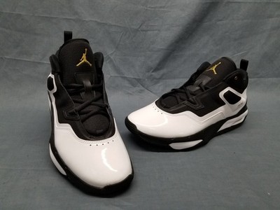 Jordan Stay Loyal 3 Black White Metallic Gold Men's Size 12 NEW NO BOX!