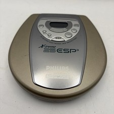 VINTAGE 1999 Phillips MAGNAVOX Portable CD Player X-Treme 25 ESP3 TESTED WORKS