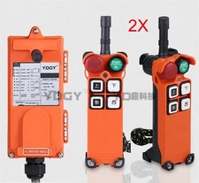 Remote Control New F21-4S Wireless 4 Buttons 2X Transmitter Telecrane For Cra yg