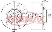 Bremsscheibe FüR Audi A1 A3 Cabrio Limo Q2 Q3 TT Coupe Skoda Karoq Ab 05->