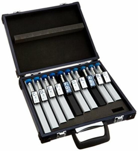 【C H Beatson】 【純銀ハンドル】ティーナイフ 12本 1903年 SUZUKI Tone Chimes Hand Bells HB-100 Sound Play Hammer Made