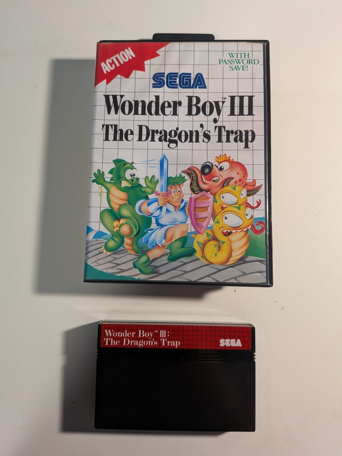 Wonder Boy III The Dragon's Trap Sega Master System sans notice EUR