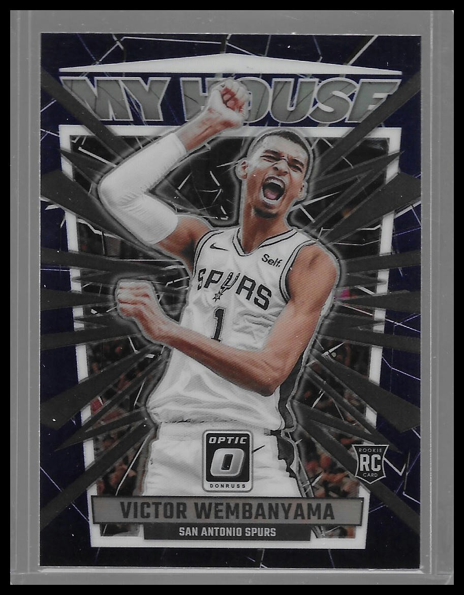 2023-24 Donruss Optic #6 Victor Wembanyama My House Purple