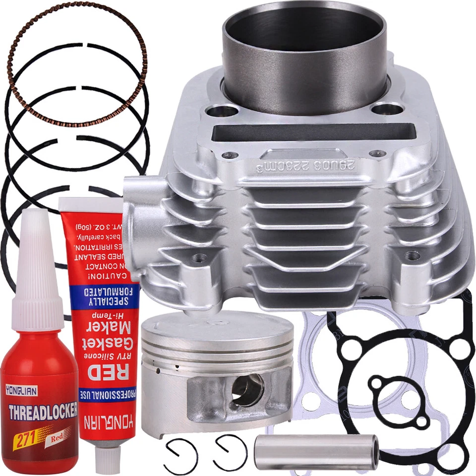 Комплект для восстановления верхней части прокладки головки поршня цилиндра для Yamaha TTR230 2005-2016 годов выпуска 70 мм - Изображение 3 из 4