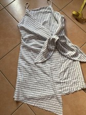 kleid Mango Gr. M 38  weiß blau gestreift wie neu absoluter Hammer!!!