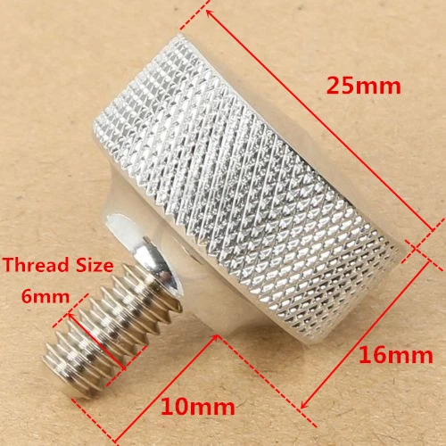 Parafuso de assento cromado rosca 1/4-20 ajuste para Harley Touring Street Road Glide 96-25 - Imagem 2 de 4