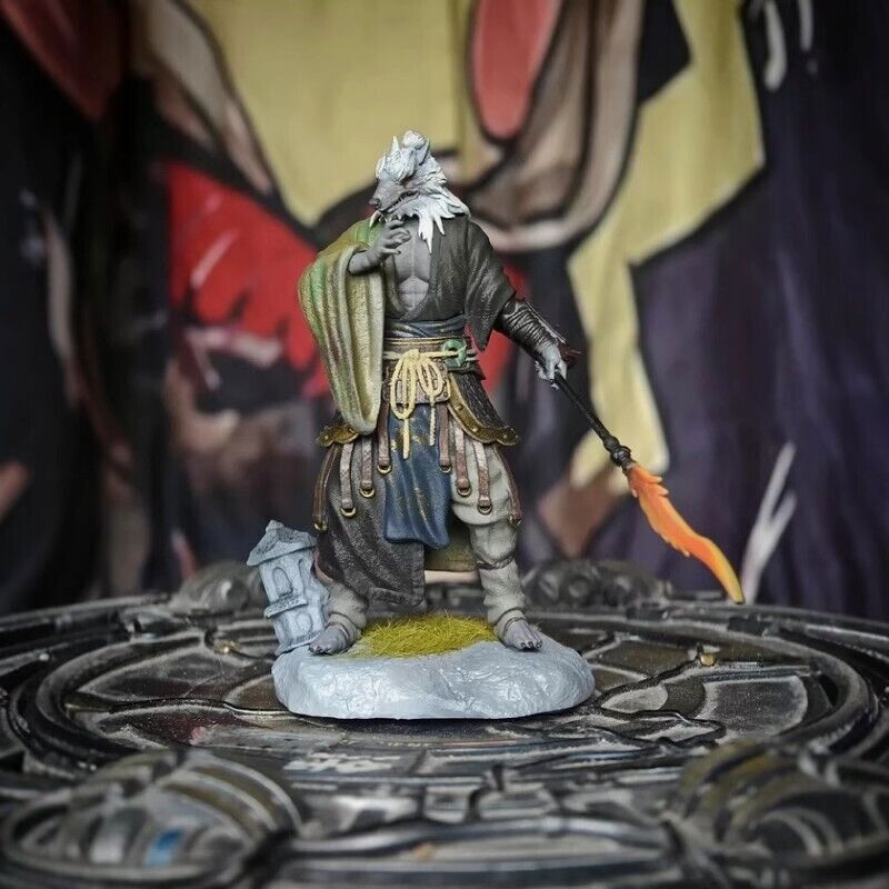 Black Myth Wukong Resin Figure Guang Zhi Wolf Demon Unassembled