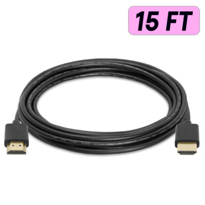 HDMI Cable Ultra Slim High-Speed HDMI 2.0 Cord 4K x 2K 3D HDTV PC Laptop Monitor