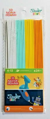 3D Doodler Sticks Start 24 Count Use with 3D Build Play or Doodler Pen