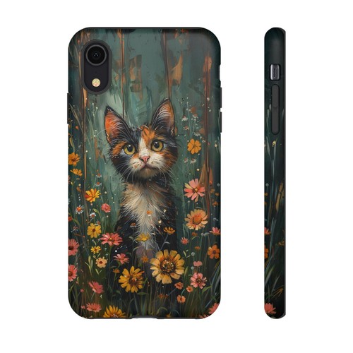 Calico Cat Pastel Floral Phone Case for iPhone, Samsung Galaxy, Pixel - 第 89/191 張圖片