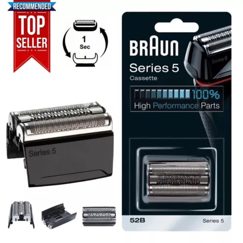 Original Braun Serie 5 Kombipack 52B schwarz Scherkopf + Folie Schereinheit SE3H - Bild 2 von 15
