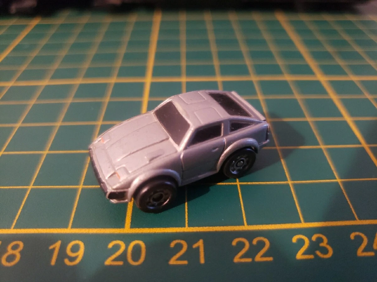 Micro Machines - Voiture Décapotable Grise - Véhicule Rare - Occasion Bon état