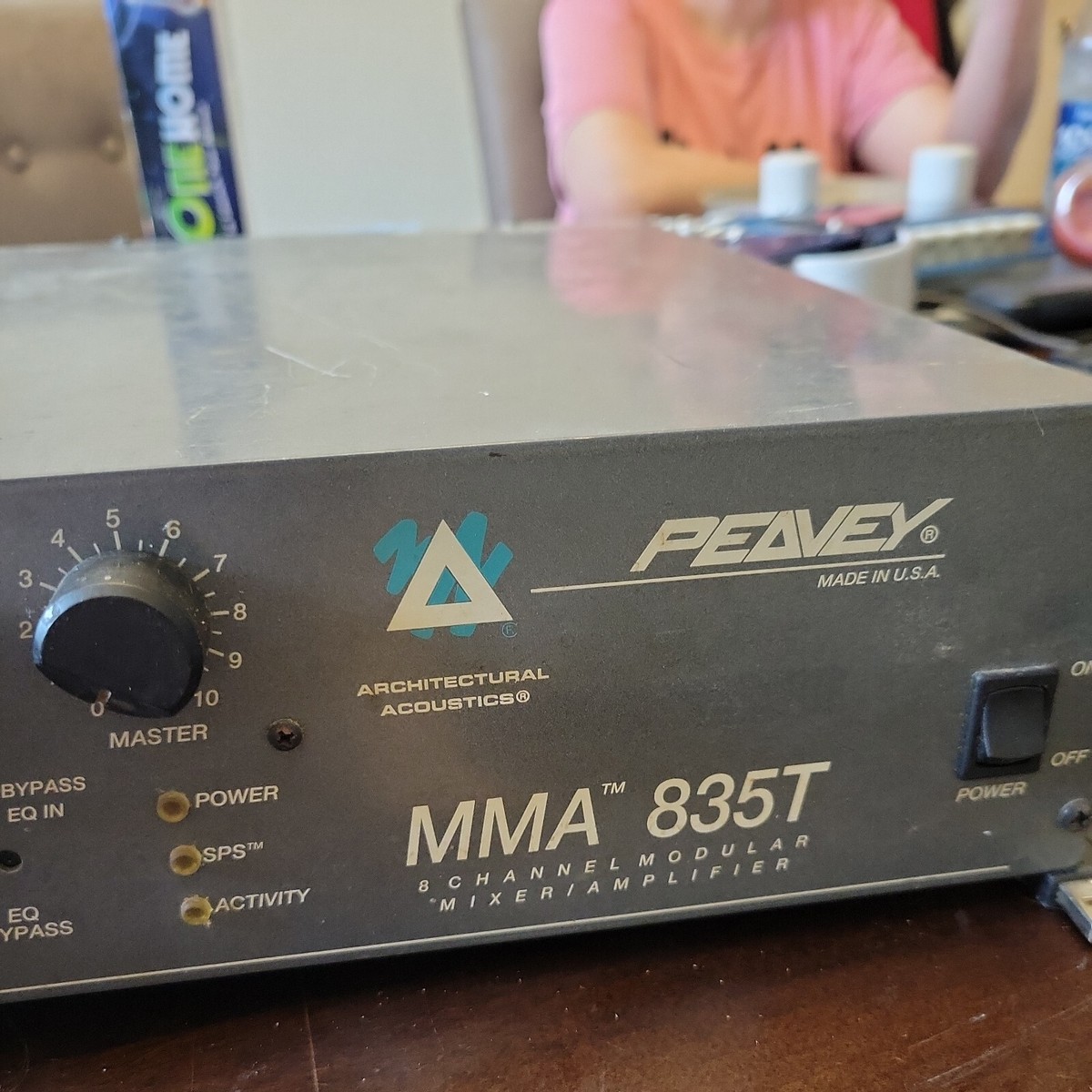 Peavey Architectural Acoustics MMA-835T 8-Channel Modular Mixer