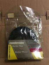 NOS NEW Monster Cable MV2F-6M High Resolution Video Cable w/ F Connectors 6m A-1