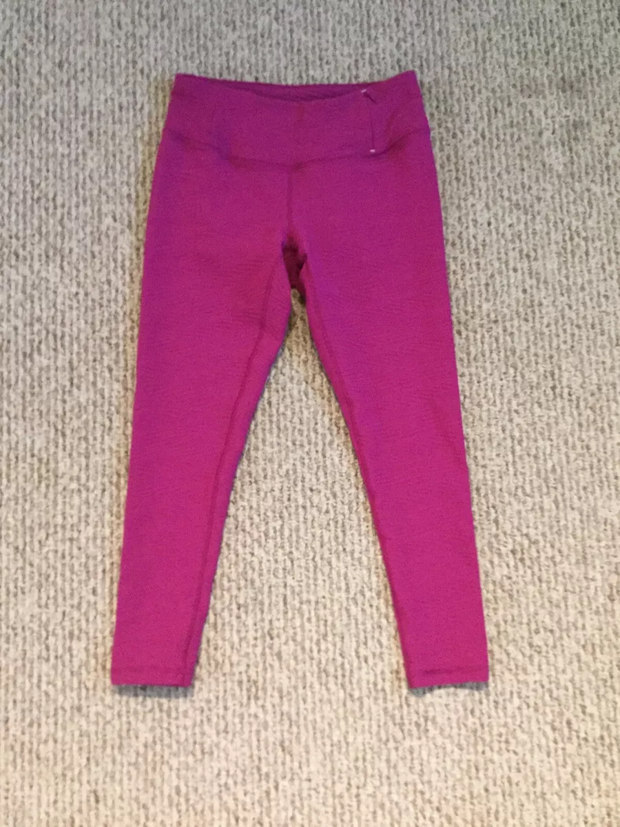 CALIA by Carrie Underwood Pink Textured Leggings Women's Size Small