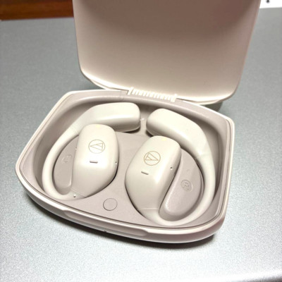 audio-technica wireless earphones open-ear type Bluetooth ATH-AC5TW WH New Japan