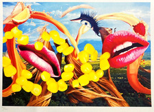 Jeff Koons Litografia Mori Museum COA originale numerata a matita limitata rara