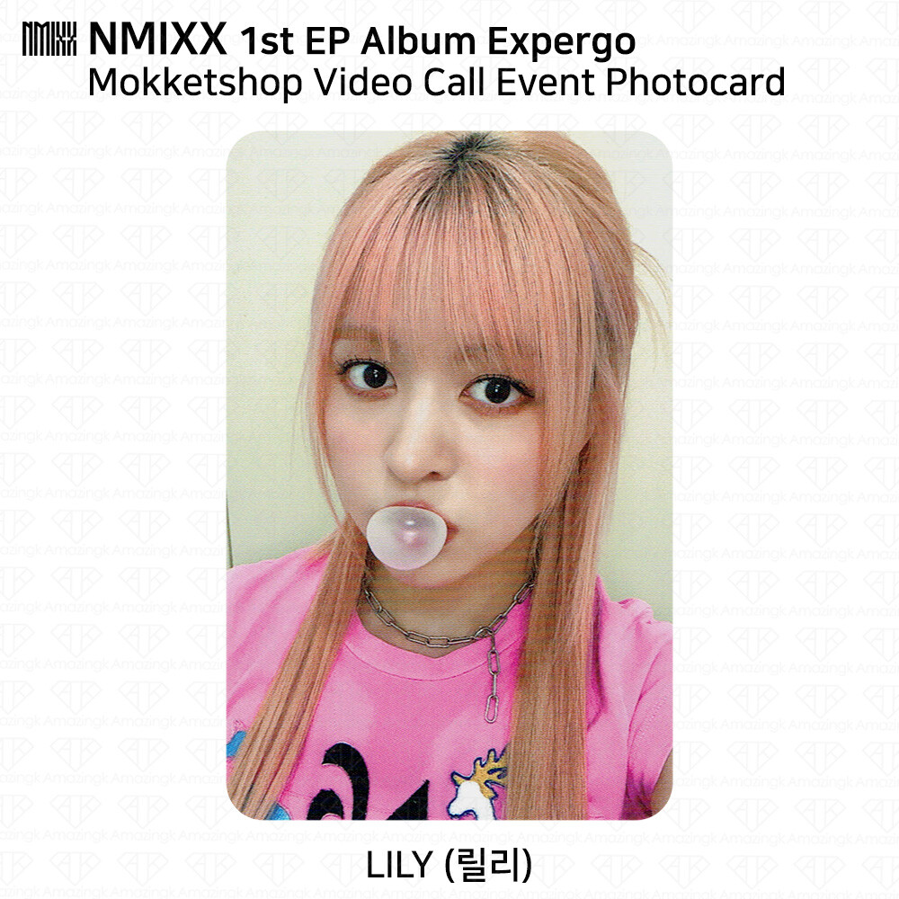 NMIXX 1st EP Album Expergo Mokket Shop Video Call Event Benefit