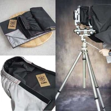 Professional 4x5 Shade Dark Cloth Focusing Hood For Large Format Camera Wrapping