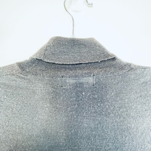 Zimmermann Size 1 (AU 8 10) Grey Wool Turtleneck Roll Neck Sweater Designer - 第 8/24 張圖片