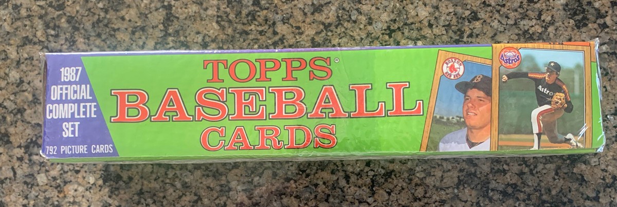 1987 Topps Baseball Complete Set - Factory Sealed | eBay