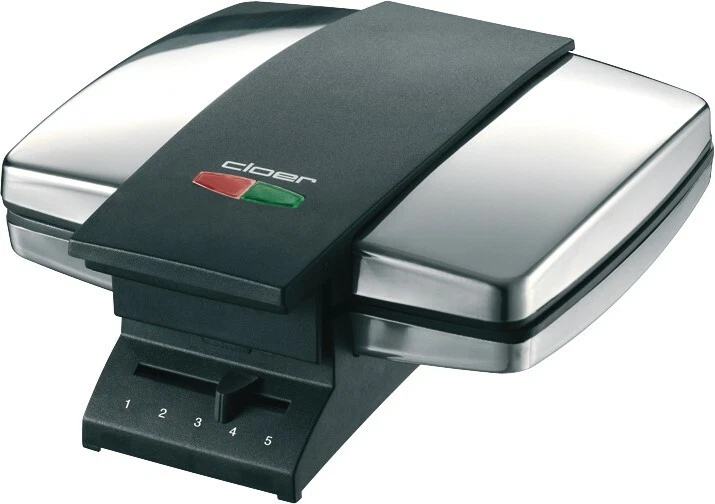 Gaufrier professionnel - Rond - 1 gaufre à bulles - 1200 W - Royal Catering