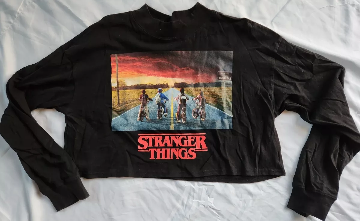 Stranger things crop top