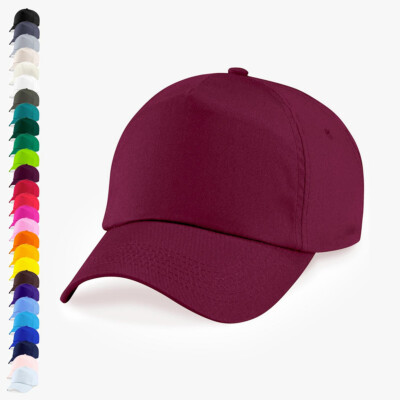 BEECHFIELD - Basecap Original 5 Panel Cap Unisex Baumwolle Verstellbar Klassisch