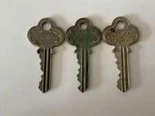 Lot of 3 Vintage P & F Corbin New Britain CT Keys