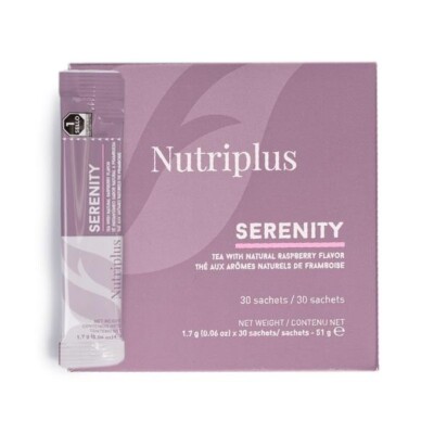 Farmasi Nutriplus Serenity Tea With Natural Raspberry Flavor 30 Sachets
