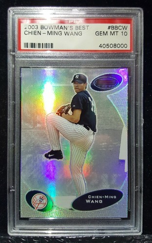 Chien Ming Wang #BBCW 2003 Bowman's Best card