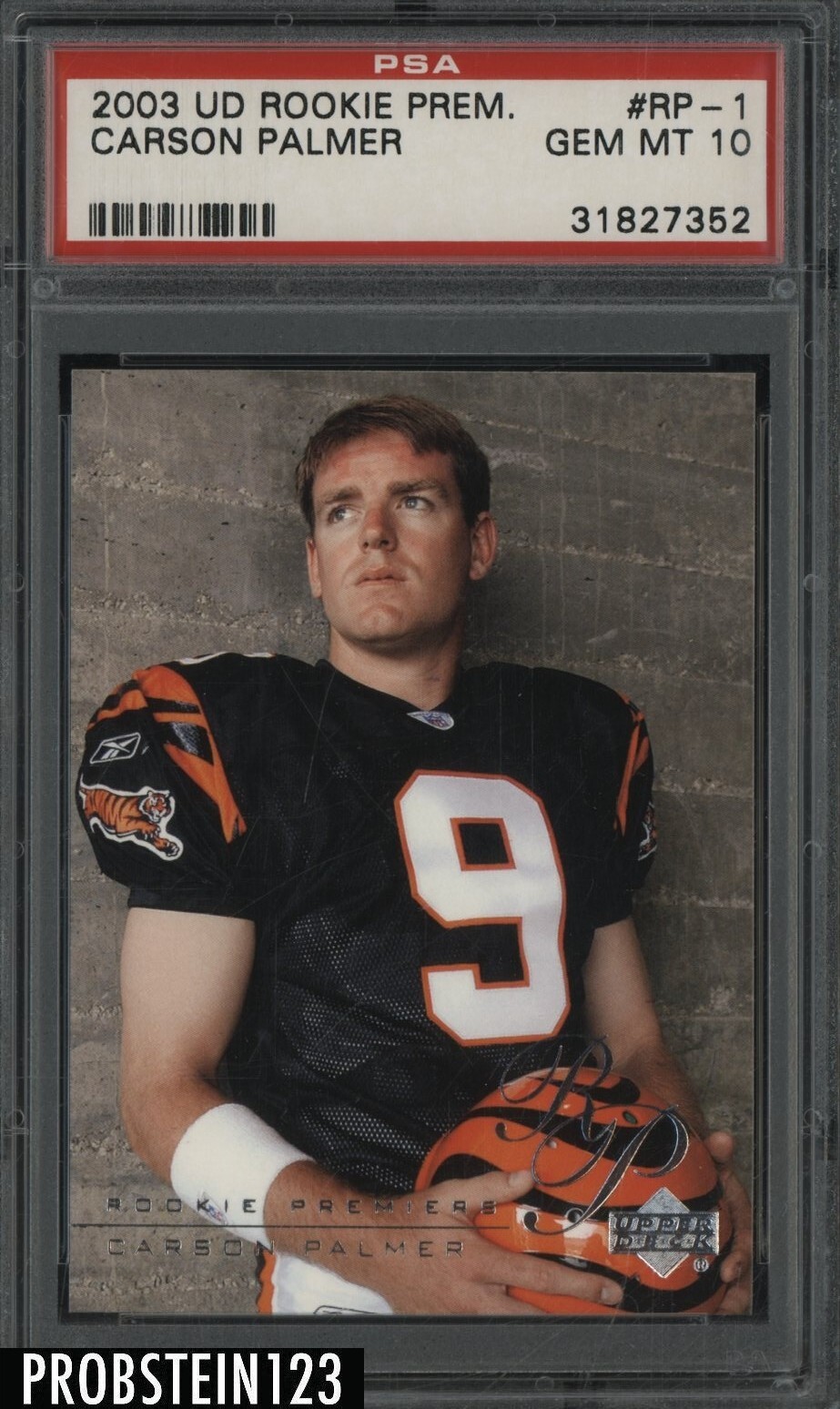 Carson Palmer Upper Deck Rookie Premiere #RP1 Base