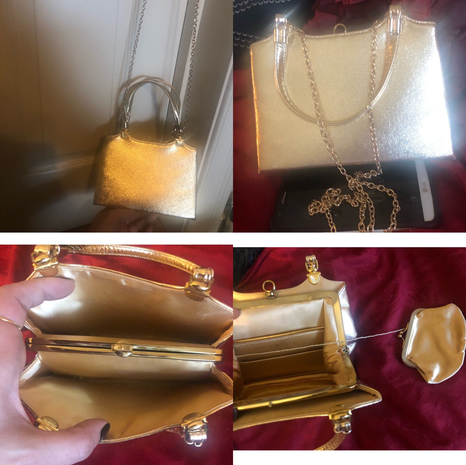 After Five Gold Leather & Solid Brass Stylish/tim… - image 2