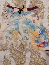Vintage Print O'neill Men Outdoor Surf Board Shorts Size 34-36