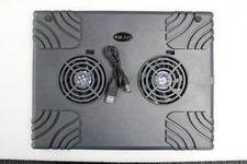 Inland Pro Notebook Cooler Pad 70mm Fans Black - FAST SHIPPING 