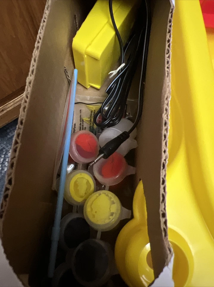 Roda de cerâmica descoberta crianças pedal motorizado artesanato escultura kit diversão infantil - Imagem 4 de 4