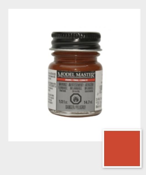 Testors 2776 Car Enamel Paint 1/2 Oz Pearl Orange Gloss Model Master